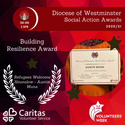 ‘LOVE IN ACTION’ AWARDS 2022 – CELEBRATING VOLUNTEERING IN THE DIOCESE OF WESTMINSTER