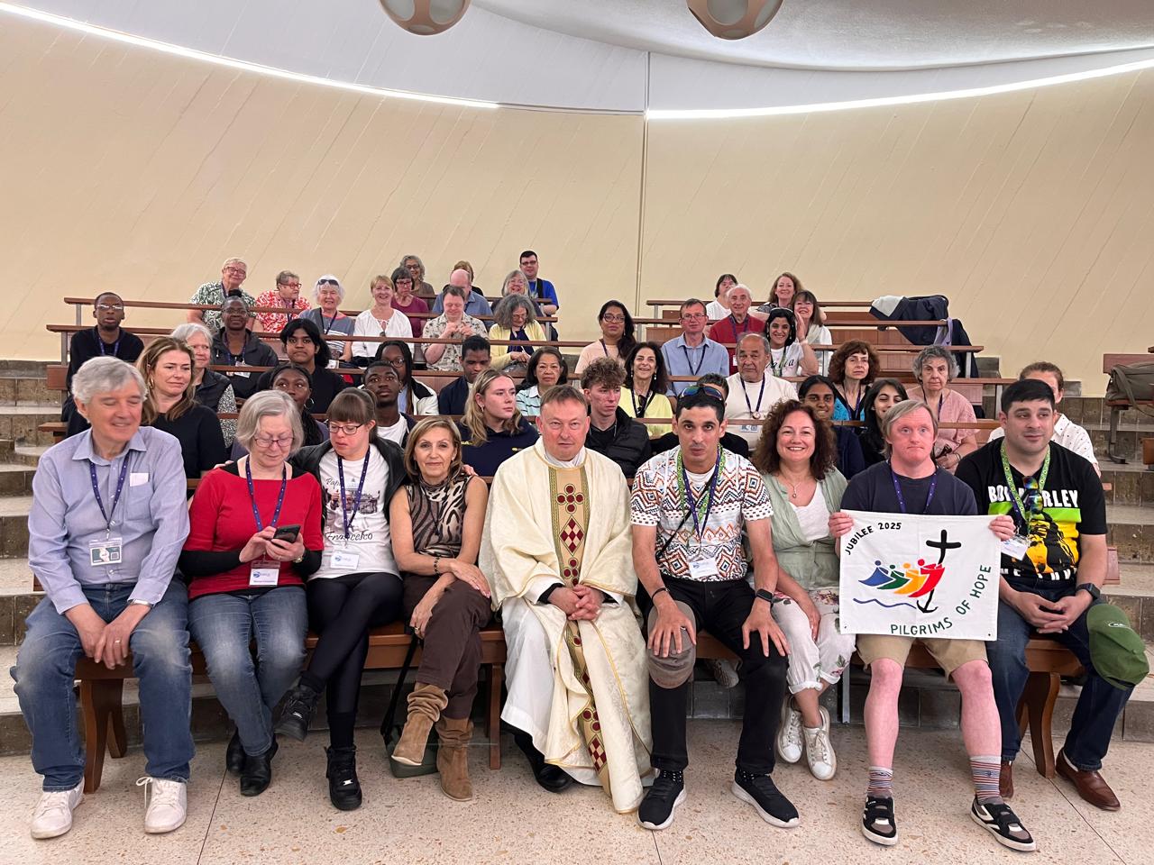 Caritas St Joseph’s visits the Holy Door in Rome