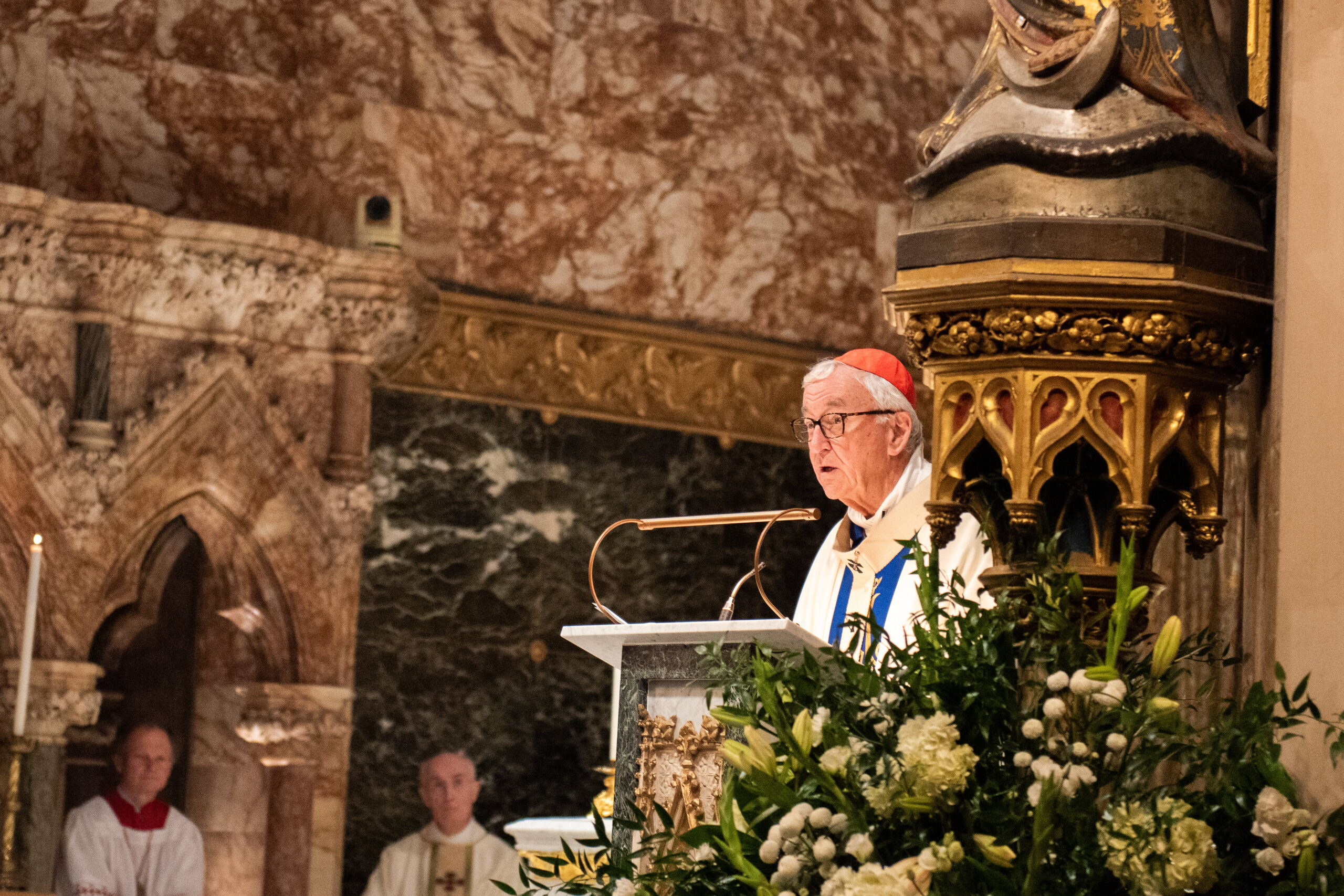 Cardinal gives thanks for 10 years of Caritas Bakhita House