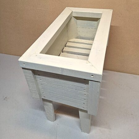 Wooden Cream Planter