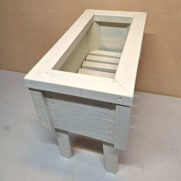 Cream planter 2 Wooden Cream Planter